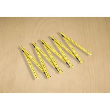 regla plegable loutil-parfait pro acero templado 2 m