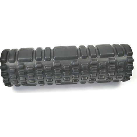 Rouleau de yoga de 26 cm pour massage du dos, bloc de massage, équipement de fitness à domicile noir 25,5 cm. (1/5)