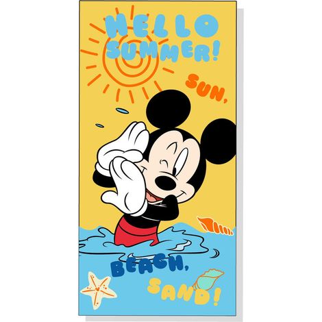 Toalla Mickey Disney microfibra