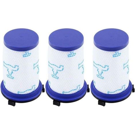 3pcs Filtres de Rechange pour Rowenta Air Force 360 RH9051WO RH9057WO RH9059WO RH9081WO RH9086WO & Tefal Air Force 360 Aspirateur, Accessoires de Remplacement Alternative à ZR009001 (1/3)