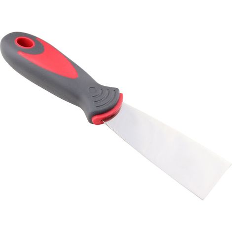 Couteau à mastic acier inoxydable 40 mm manche plastique - Par pièce (1/4)