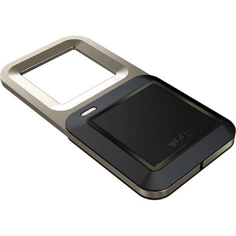 FAAC METAL KEYTAG-Tag-Schlüssel aus Metall mit Schlüsselring – 401306