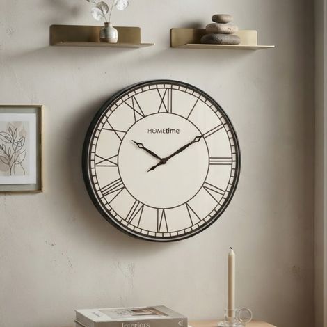 Large Roman Dial Home Wall Clock (1/2)