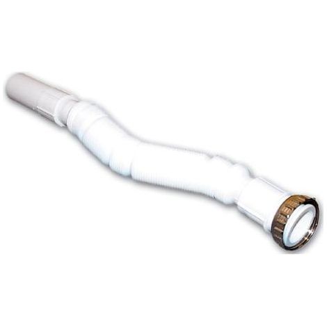 Tubo Flessibile con Ghiera Cromato 1 X 32 (1/2)