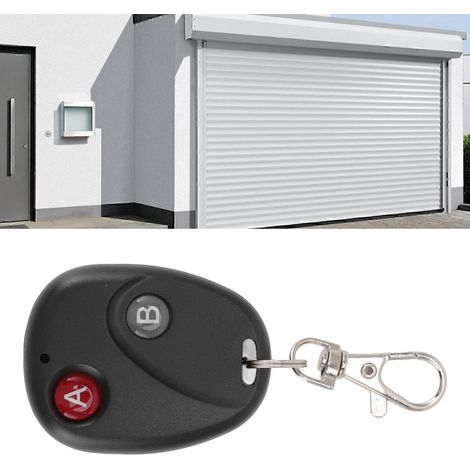 Télécommande sans fil 433 MHz avec code d'apprentissage pour porte automatique, livrée avec batterie intégrée. (1/5)