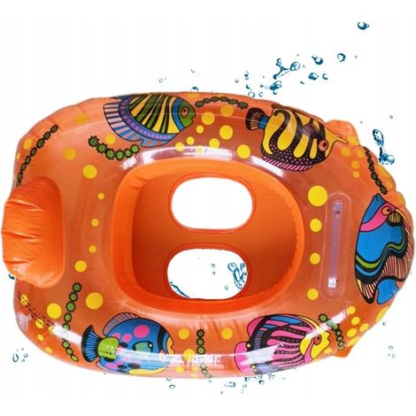 Aufblasbarer Ring mit Sitz für Babys