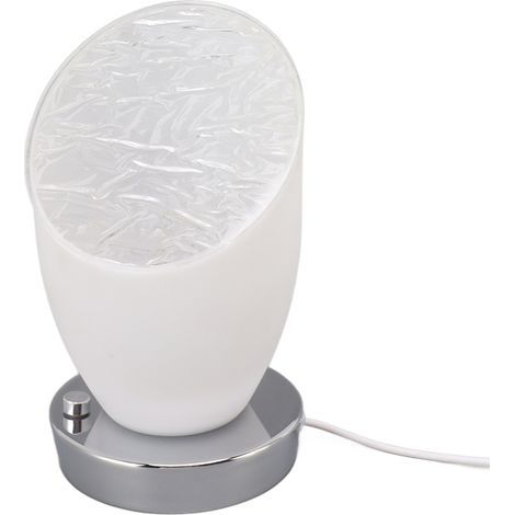 Kleine Nachttischlampe mit 16 wechselnden RGB-Farben, Touch-Nachtlicht und Fernbedienung, rotierendem Welleneffekt, USB-Anschluss. (1/5)