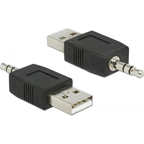 Delock Adaptador USB a conector estÃ©reo de 3,5 mm para iPod Shuffle