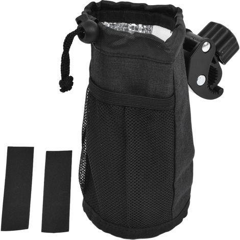 Panier de poussette résistant et portable en tissu Oxford 600D, petit, compact et confortable, avec porte-gobelet pour une utilisation quotidienne (1/5)