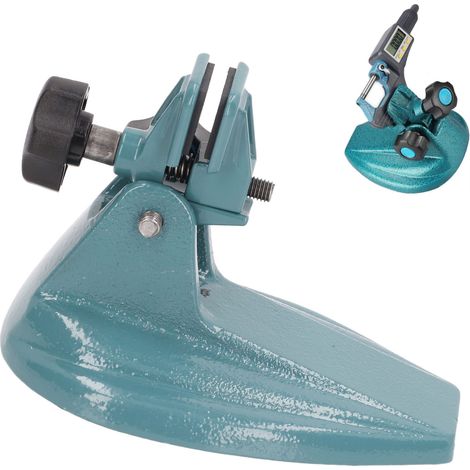 Support de micromètre en alliage d'acier réglable, base de fixation pour travaux de précision