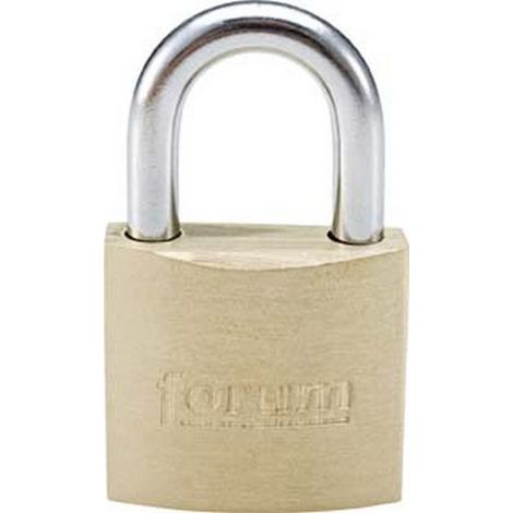Lucchetto In Ottone, Formato: 30, Pinza Spessore 5 Mm, Altezza Interna Della Staffa 16 Millimetri