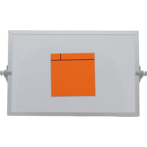 Feuilles de notes magnétiques 10x10 cm orange