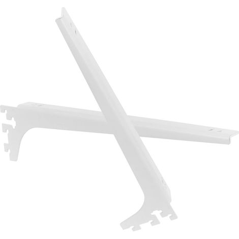 2 Pièces Équerres pour Bois Blanches, Supports (1/5)