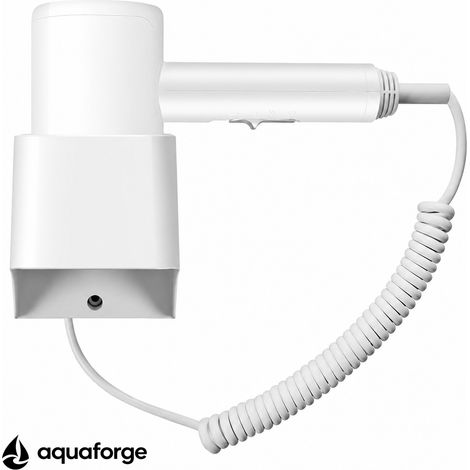 Sèche cheveux mural compact 3 vitesses protection thermique (1/5)