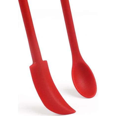 Lot de 3 spatules en silicone pour la beauté, le maquillage, les cosmétiques et les pots de cuisine (1/5)