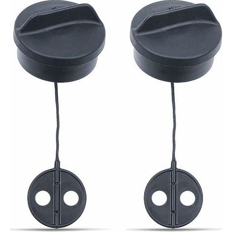 Tapón de depósito de combustible de 2 piezas para STIHL FS38 FS45 FS55 FS56 FS80 FS81 FS85 FS88 FS120, tapón de combustible para desbrozadora AUMEL, tapón de depósito de combustible de repuesto, pieza (1/4)