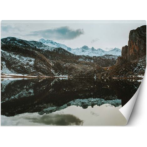 Fototapete See in den Bergen 150x105 cm (1/5)