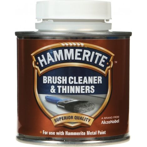 Hammerite Thinner & Brush Cleaner 250ml – Effective Paint Thinner and Cleaning Solution for Metal Paints (1/5)