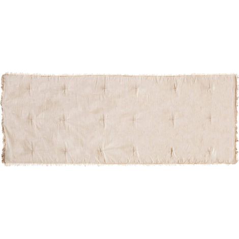 Atmosphera – Matelas d'assise rectangulaire 60x180cm en coton 100% – Confort léger et entretien facile – Pour intérieur et extérieur
