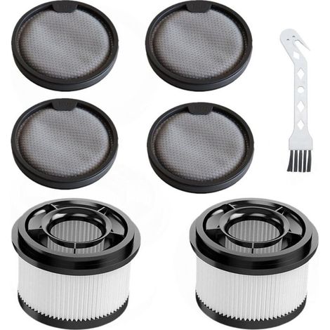 Set mit 7 Filtern und Reinigungsbürste, Zubehör für Dreame T10 T20 T30 Staubsauger, kompatibel mit Dreame V12S V16S G9 G10 Staubsaugern, kompatibel mit Saugrobotern (1/5)
