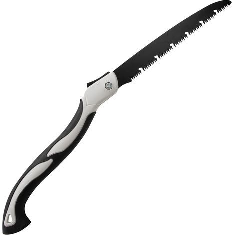 Scies d'élagage Multifonction Scie Pliante 30cm Lame en Acier Scie à Elaguer , Scie Pliante avec Dent à Triple de Coupe et Verrouillage de Sécurité pour Elagage, Emondage, Jardinage, Camping (1/5)