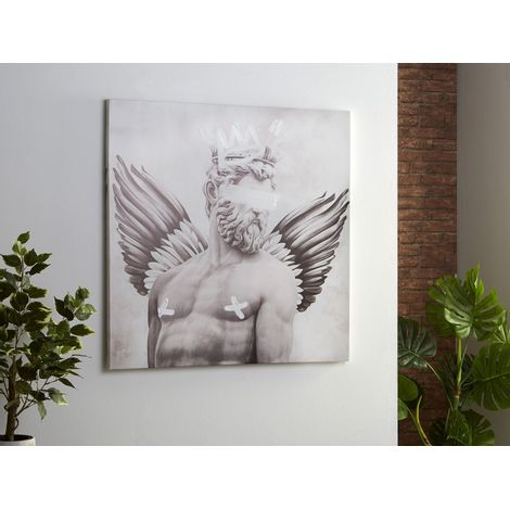 Bedruckte Leinwand Angel Pop 50 % Öl 80 x 80 cm. 80 x 3 x 80 cm (1/3)