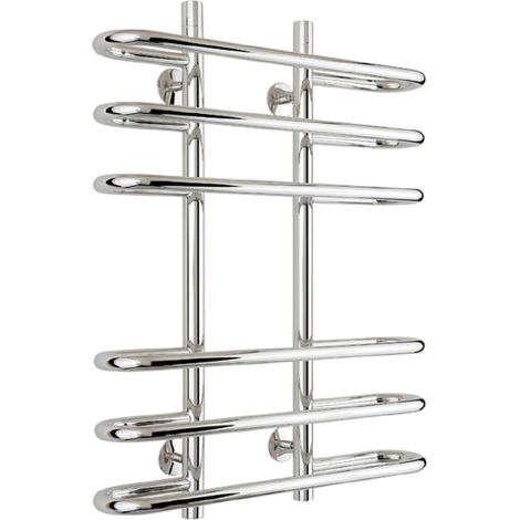 Sèche-serviette eau chaude Furore , Dimensions: 1000х600 mm Couleur: Chrome (1/3)