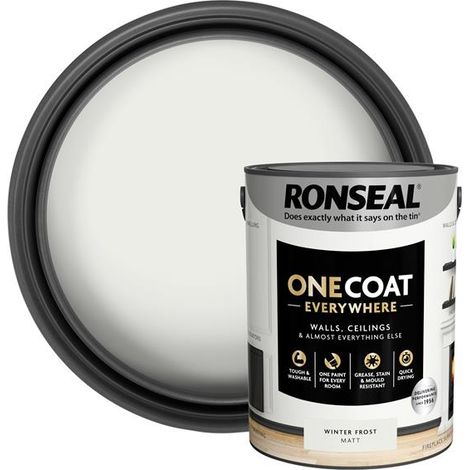 Ronseal One Coat Everywhere Interior Winter Frost Matt 5 litre