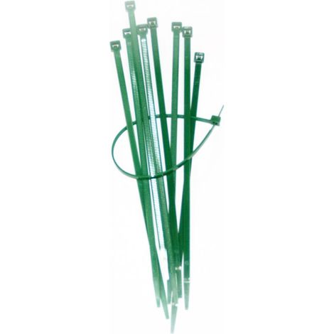 Serre Cavi Nylon Verdi 280X 4,5 Millimetri A100 Pezzi. Sapi