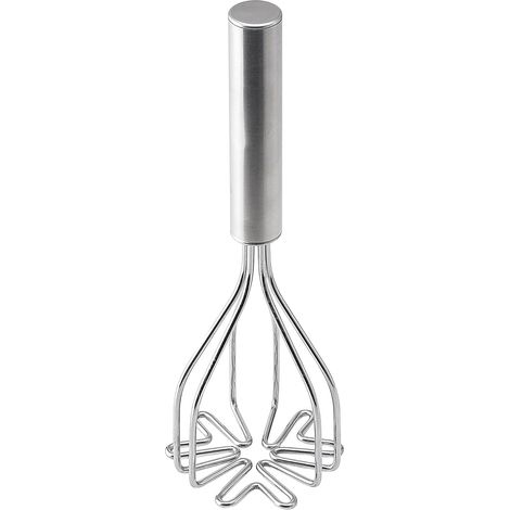 Presse Purée - Acier Inoxydable 25,7 x 9,5 x 2,5 cm - Pour Pommes de Terre Légumes Cuits et Fruits - 1 Pièce (1/5)