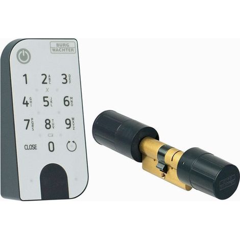 Cilindro elettronico BURG-WÄCHTER secuENTRY Home 5001 con tastiera Pincode ENTRY - 6 utenti (1/5)