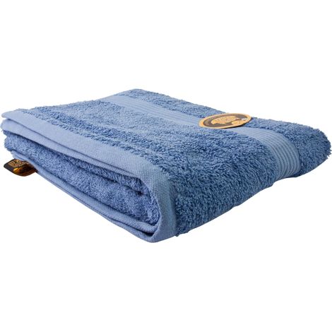 Serviette de Douche à rayures, Lot de 1, Douce et absorbante, 100% Coton, 70 x 140 cm - Fjord