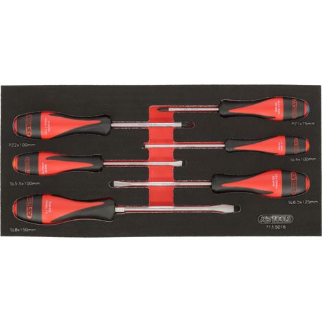 KS Tools - Module de tournevis ULTIMATE Fente - POZIDRIV®, 6 pièces - 713.5016 (1/2)