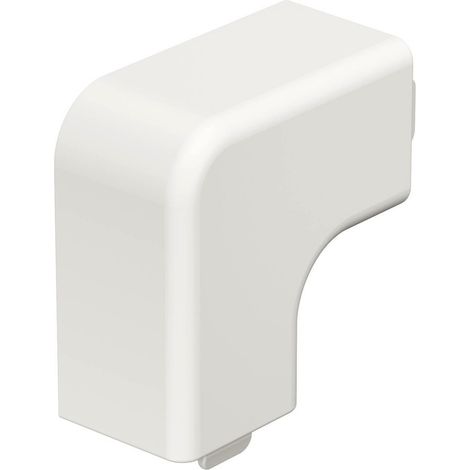 OBO Bettermann Tapa de ángulo plano 20x20mm policloruro de vinilo blanco puro RAL 9010, 6192777