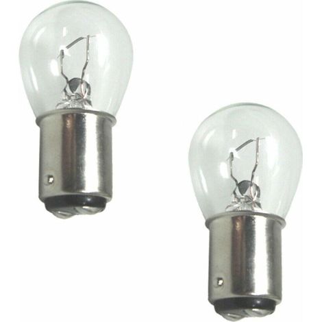 – Ampoule BA15D 24V 21W – Éclairage voiture, remorque, tracteur, camion – Longue durée de vie, luminosité efficace – Lot de 2 (1/2)