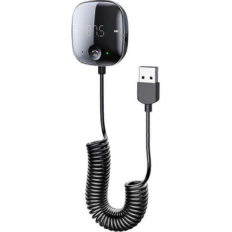 Bluetooth-FM-Transmitter fürs Auto, Freisprecheinrichtung (Sender und Empfänger), Bluetooth-Autoadapter, MP3-Audioplayer (1/5)