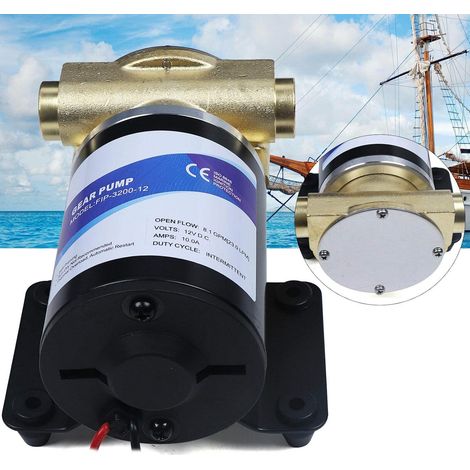 Pompe de cale auto-amorçante 12 V 23 L/min - Pompe de lavage pour ponts - Pompe submersible - Pompe à membrane - Pompe à diaphragme - Réservoir d'eau de bord (1/5)
