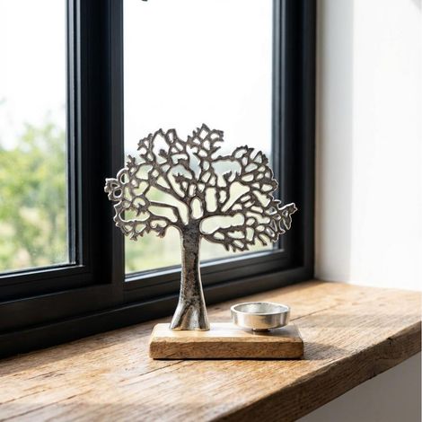 Tree Of Life Tealight Candle Holder (1/2)