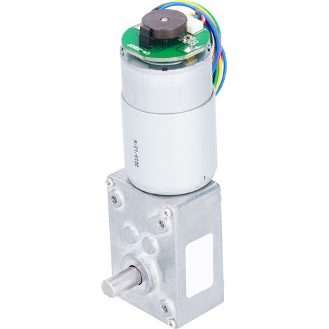 5840‐555 Schneckengetriebemotor, selbsthemmend, Drehzahlreduzierung, hohes Drehmoment, mit Encoder, 160 U/min, 12 V DC (1/5)