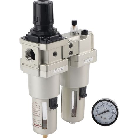 Wasser-Öl-Abscheider Druckluft-Ablassfilterregler mit Manometer 0,05–0,85 MPaG1 (1/5)