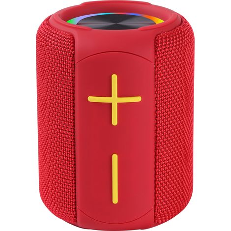 Enceinte Bluetooth sans fil, compatible avec les cartes TF, les ports USB, la radio FM et les appels Bluetooth TWS - Étanchéité IPX6. (1/3)