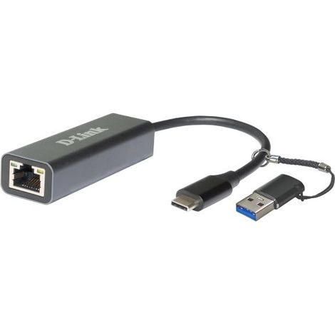 D-Link  DUB-2315 Adattatore di rete 2.5 GBit/s USB, USB-C®, LAN (10/100/1000 Mbit / s)