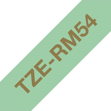 Brother TZE-RM54 Farbband Gold