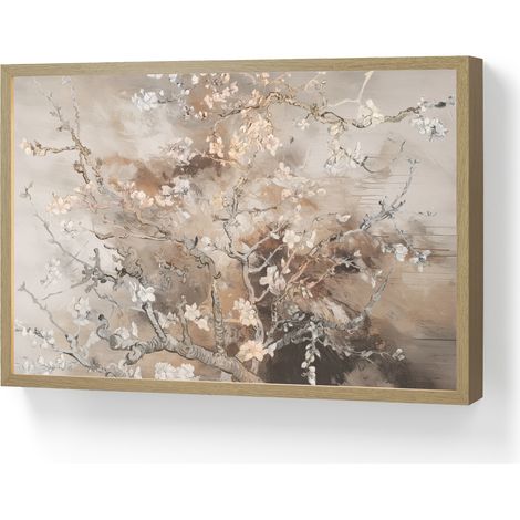 WALL LIGHT Almond Blossom - Art - Van Gogh - Beige - Abstract 60x40 cm (1/5)