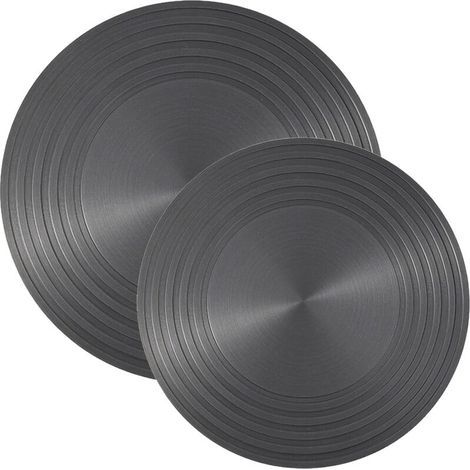 Ensemble de 2 diffuseurs de cuisinière à gaz, plaque de diffusion de chaleur de 9,3'' et 11'' (1/5)