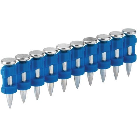 HIKOKI 1000 clous béton Ø 2,6 mm 20 à 40 mm - 410046 - 2,6 mm - x 1000 - 25 mm