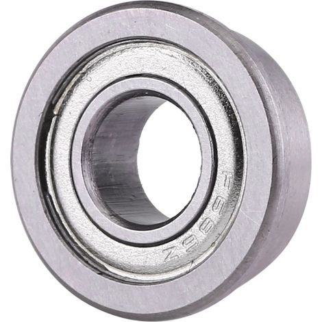 10 mini roulements à billes F686ZZ, en acier, à double étanchéité, à bride, 6 x 13 x 5 mm (1/5)