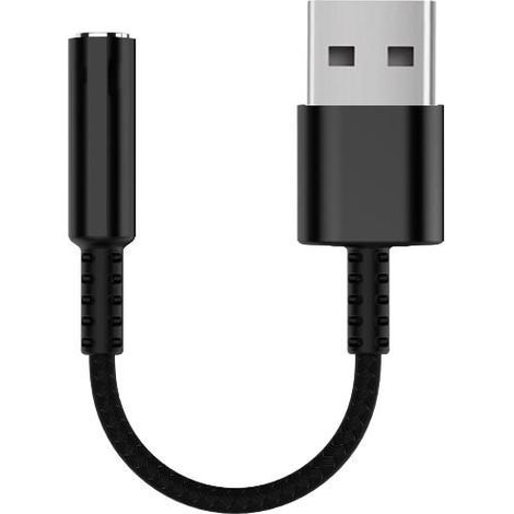 Equip 147945 cavo audio 0,15 m 3.5mm USB tipo A Nero (1/5)