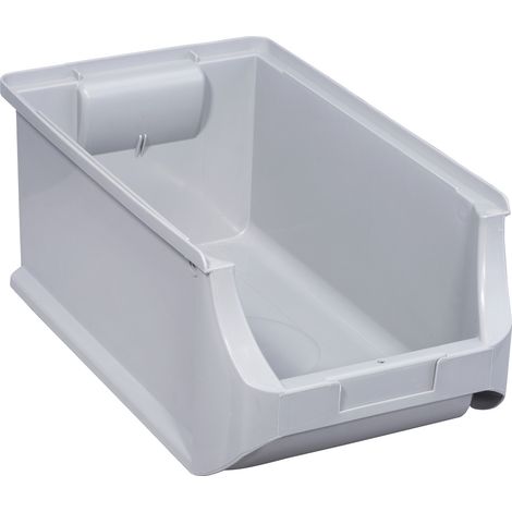 Sichtlagerkasten Profi-Plus L355xB205xH150mm PP grau (1/4)