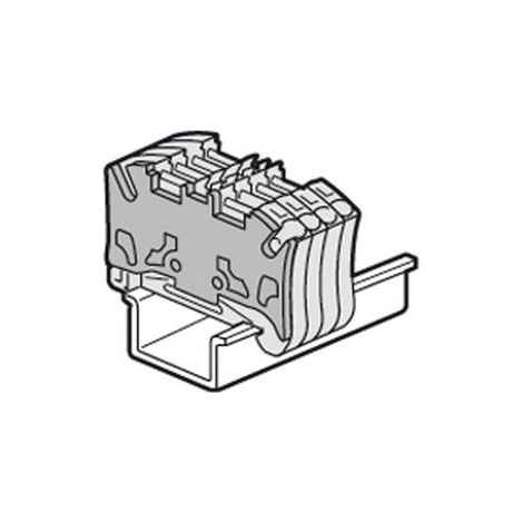 Legrand 037590 - Terminal partition for Viking 3 spring rod block - Sectionable - Pitch 6